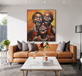 Voices of Humanity Original African Painting