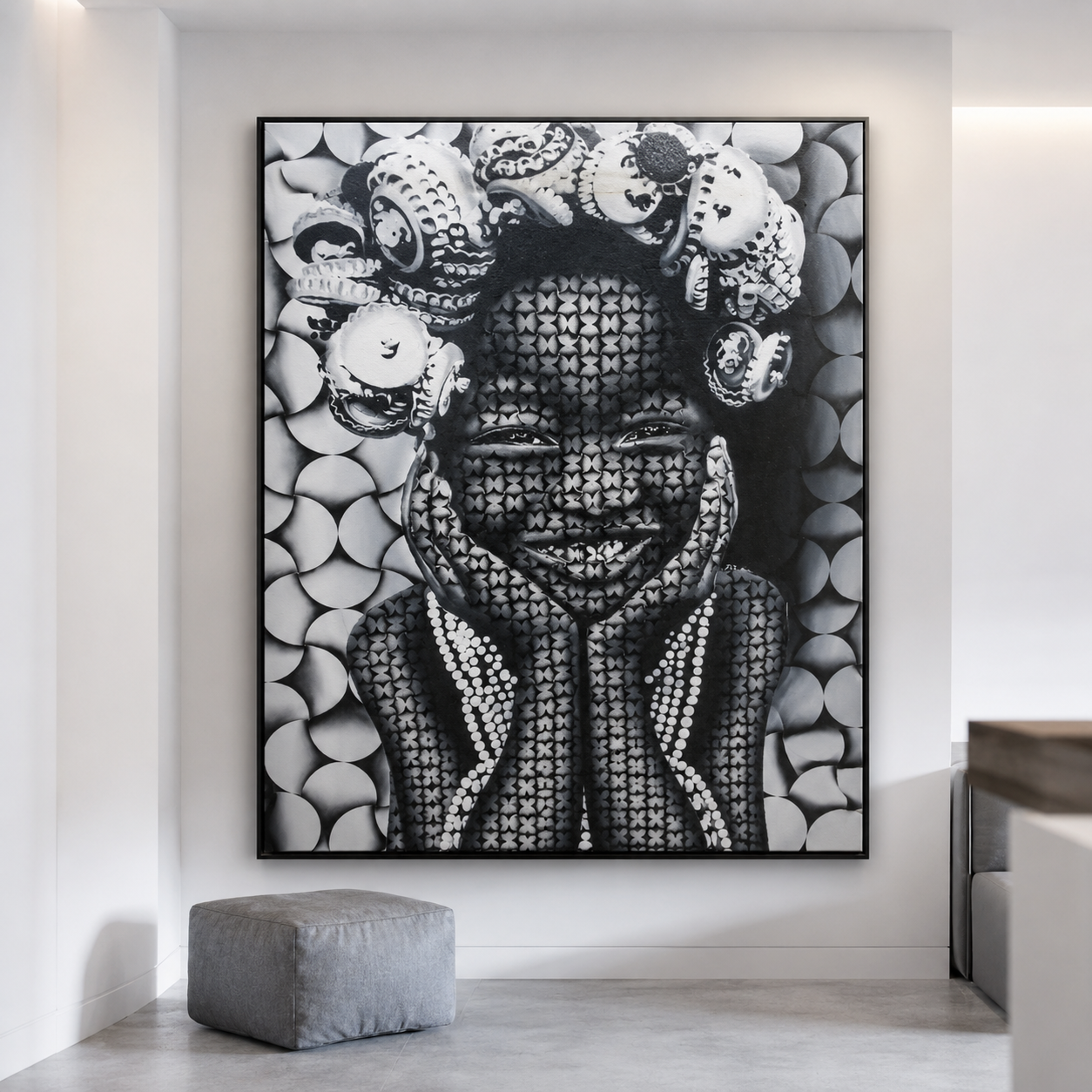 Pattern of Identity, Original African Painting