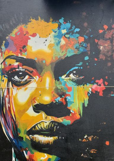 Dreams in Color, Original African Painting