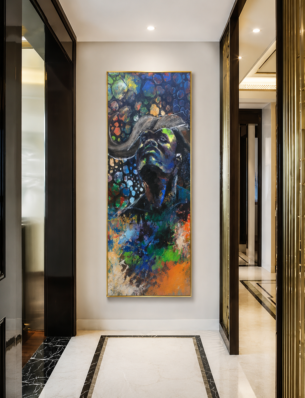 Buffalo Spirit, Original African Painting
