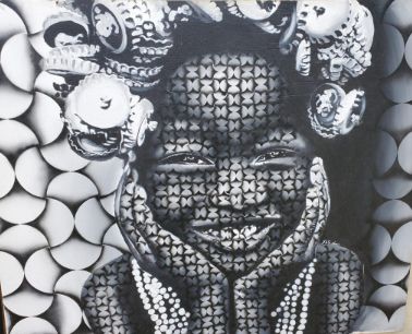 Pattern of Identity, Original African Painting
